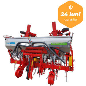 Prasitoare porumb cu fertilizare Bufer, 5 randuri, buncar fertilizare jumbo de inox 1000 litri