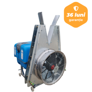 Atomizor purtat pentru livada / nuci Bufer cu deflectoare, model Luxor, 600 litri