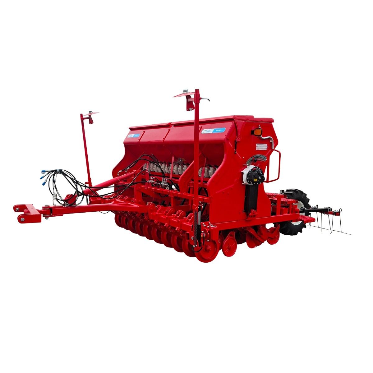 Semanatoare directa plante paioase - no till, Bufer, model Milenyum, latime de lucru 280 cm, 130 CP
